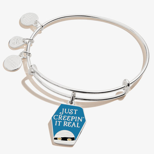 'Just Creepin it Real' Mummy Charm Bangle, Color