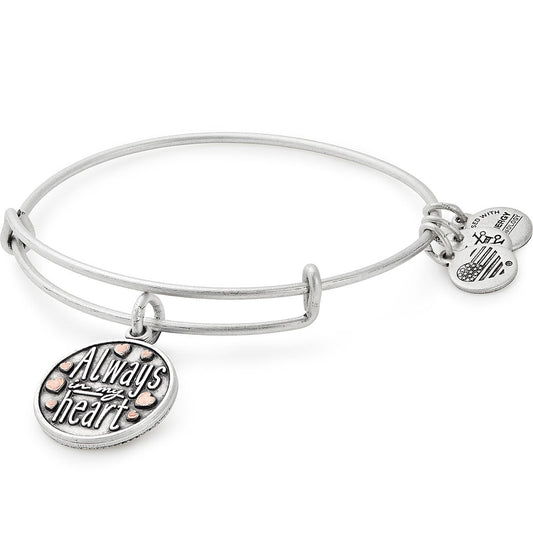 'Always in My Heart' Charm Bangle