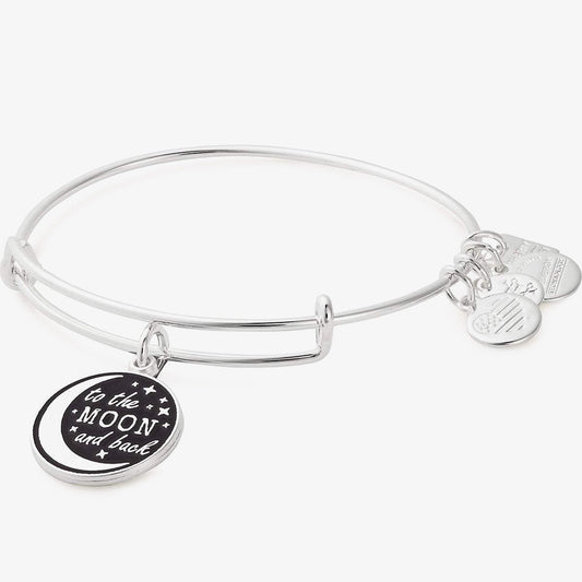 'To the Moon and Back' Charm Bangle