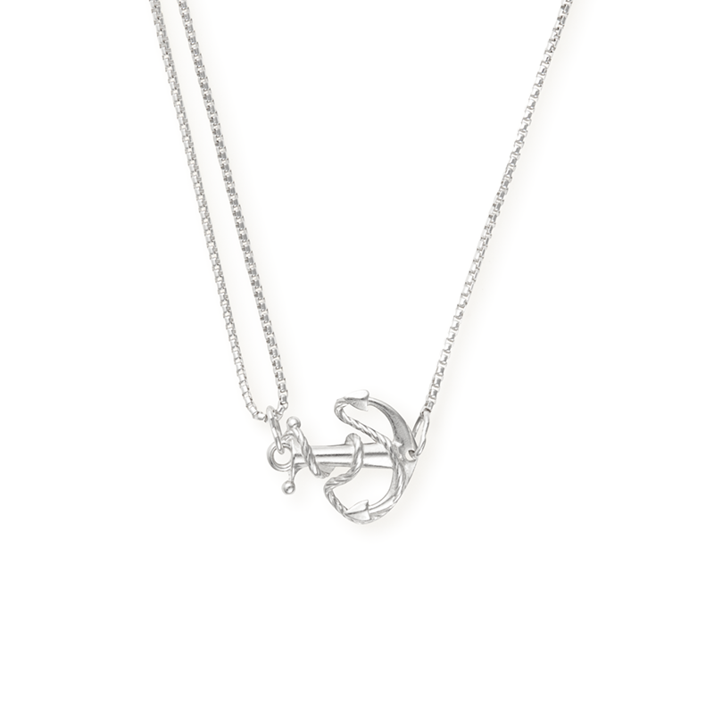 Anchor Pull Chain Necklace